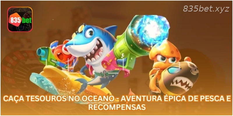 Caça Tesouros no Oceano - Aventura Épica de Pesca e Recompensas.