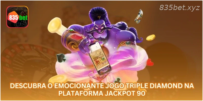 Descubra o emocionante jogo Triple Diamond na plataforma Jackpot 90.