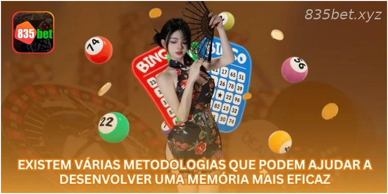 Existem várias metodologias que podem ajudar a desenvolver uma memória mais eficaz.