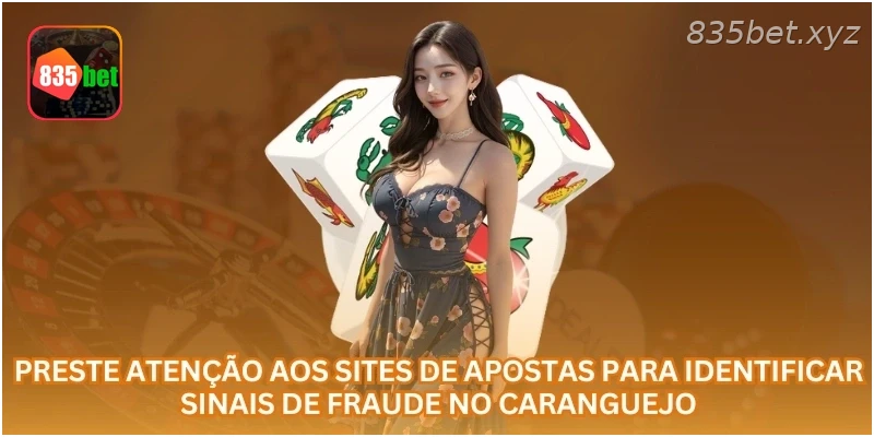 Preste atenção aos sites de apostas para identificar sinais de fraude no caranguejo.